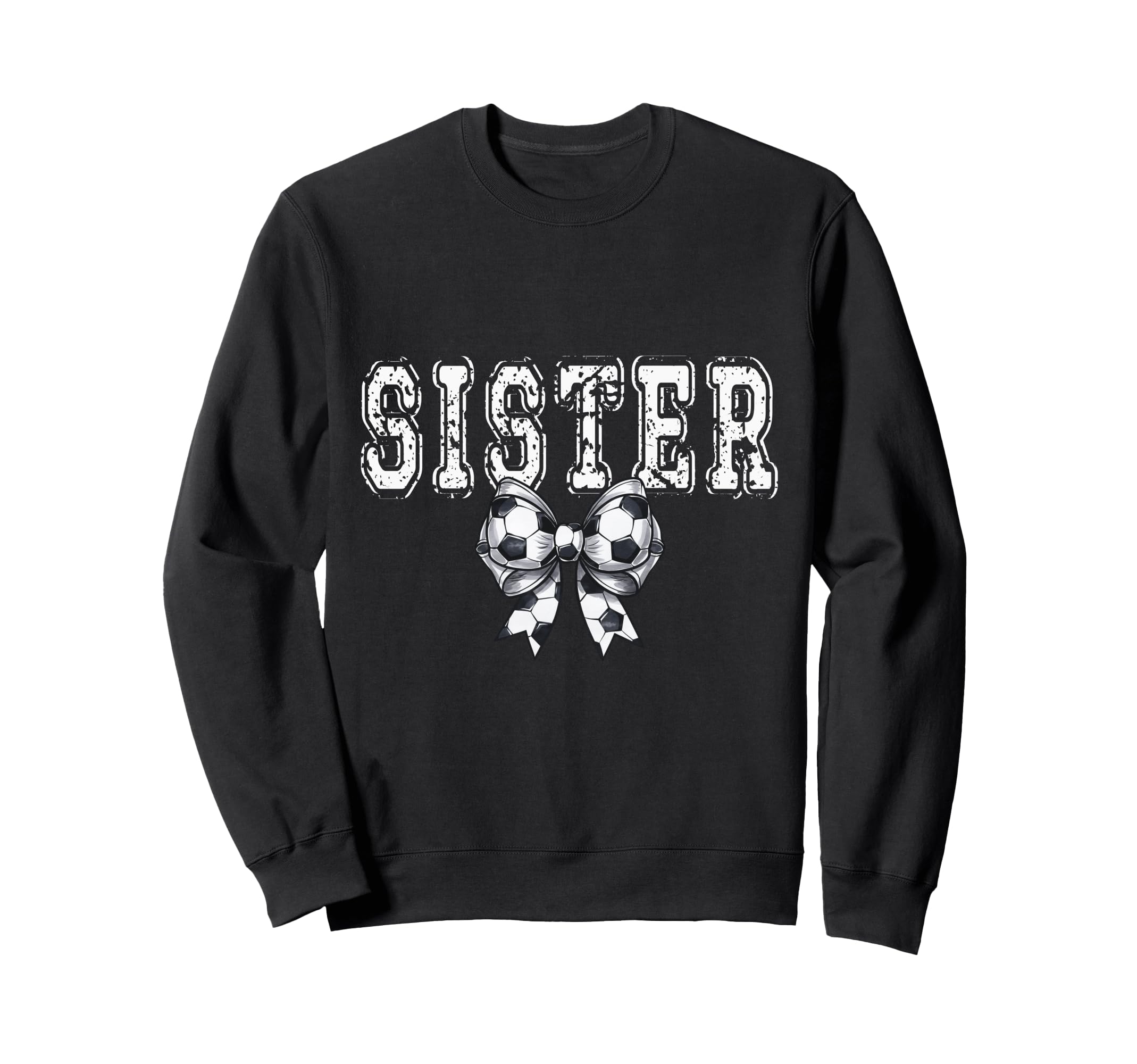 Coquette Soccer Sister Spirit Sweatshirt - Trendy Graphic Men Women - T-Shirt, Sweatshirt, Hoodie