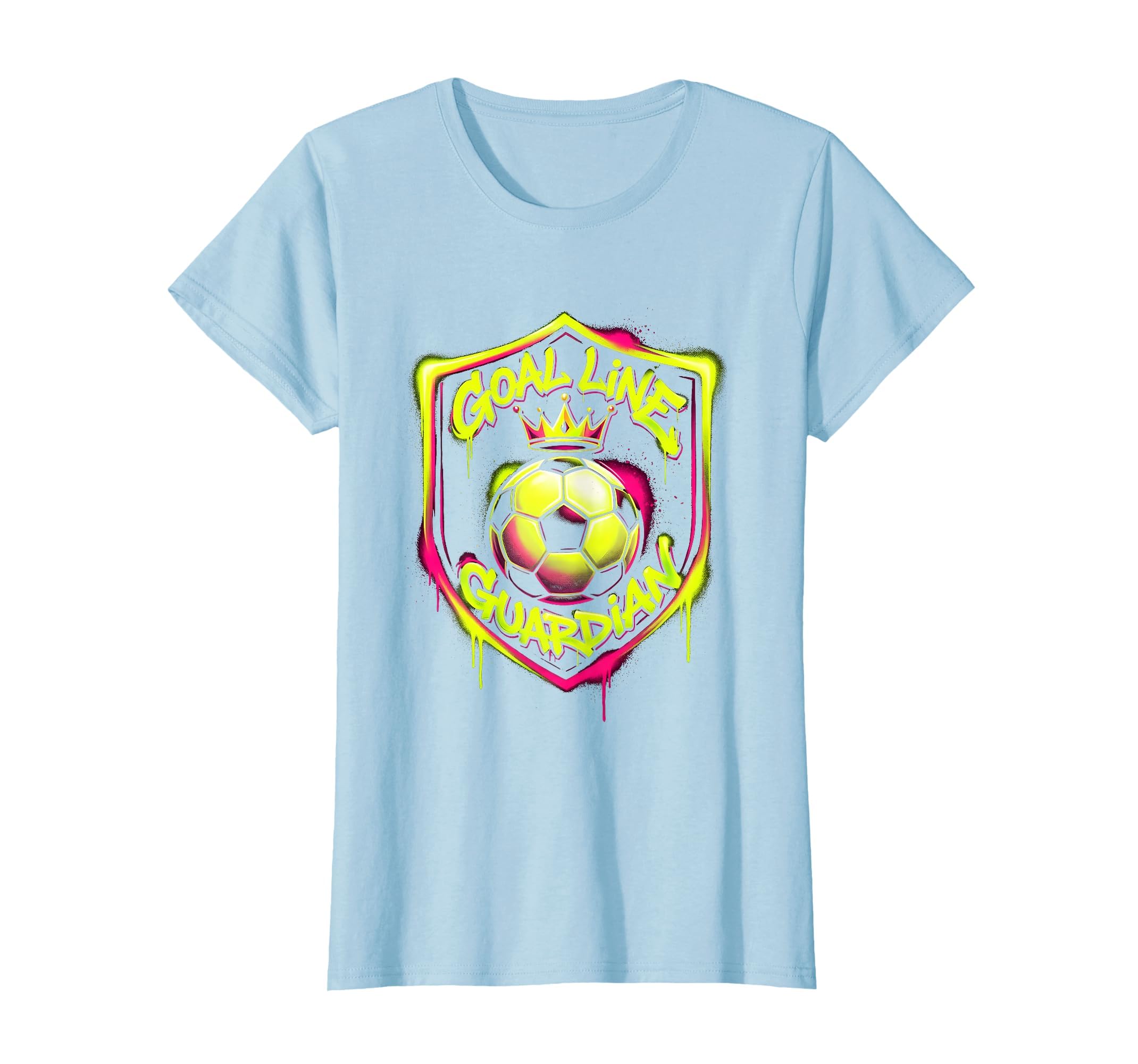 Goal Line Guardian Soccer Mom T-Shirt - Graphic Print Men Women - T-Shirt, Sweatshirt, Hoodie
