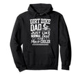 Dirt Bike Dad Funny Biker Daddy Father Hoodie - Custom Art Print Unisex - T-Shirt, Sweatshirt, Hoodie