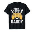 Funny Gamer Dad Leveled Up T-Shirt - Graphic Print for Adults - T-Shirt, Sweatshirt, Hoodie