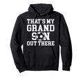 Thats My Grandson Soccer Grandpa Hoodie - Minimalist Print Men Women - T-Shirt, Sweatshirt, Hoodie
