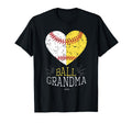Mom Funny Baseball Ball Funny Grandma T-Shirt - Minimalist Print Men Women - T-Shirt, Sweatshirt, Hoodie