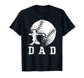 Baseball Dad Softball Daddy Sports T-Shirt - Aesthetic Graphic Unisex - T-Shirt, Sweatshirt, Hoodie