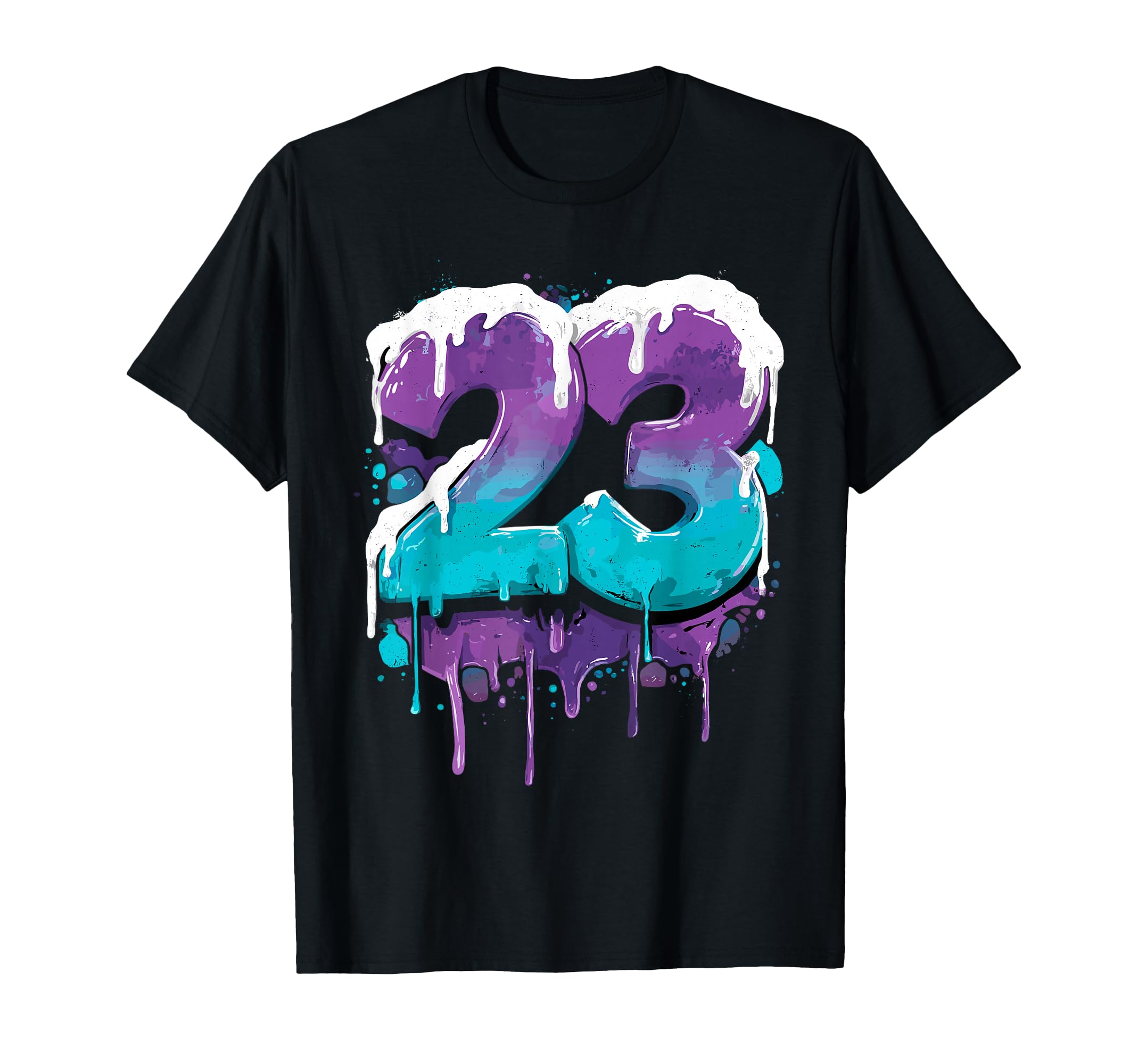 Baseball 23 Number T-Shirt - Graphic Print for Adults - T-Shirt, Sweatshirt, Hoodie