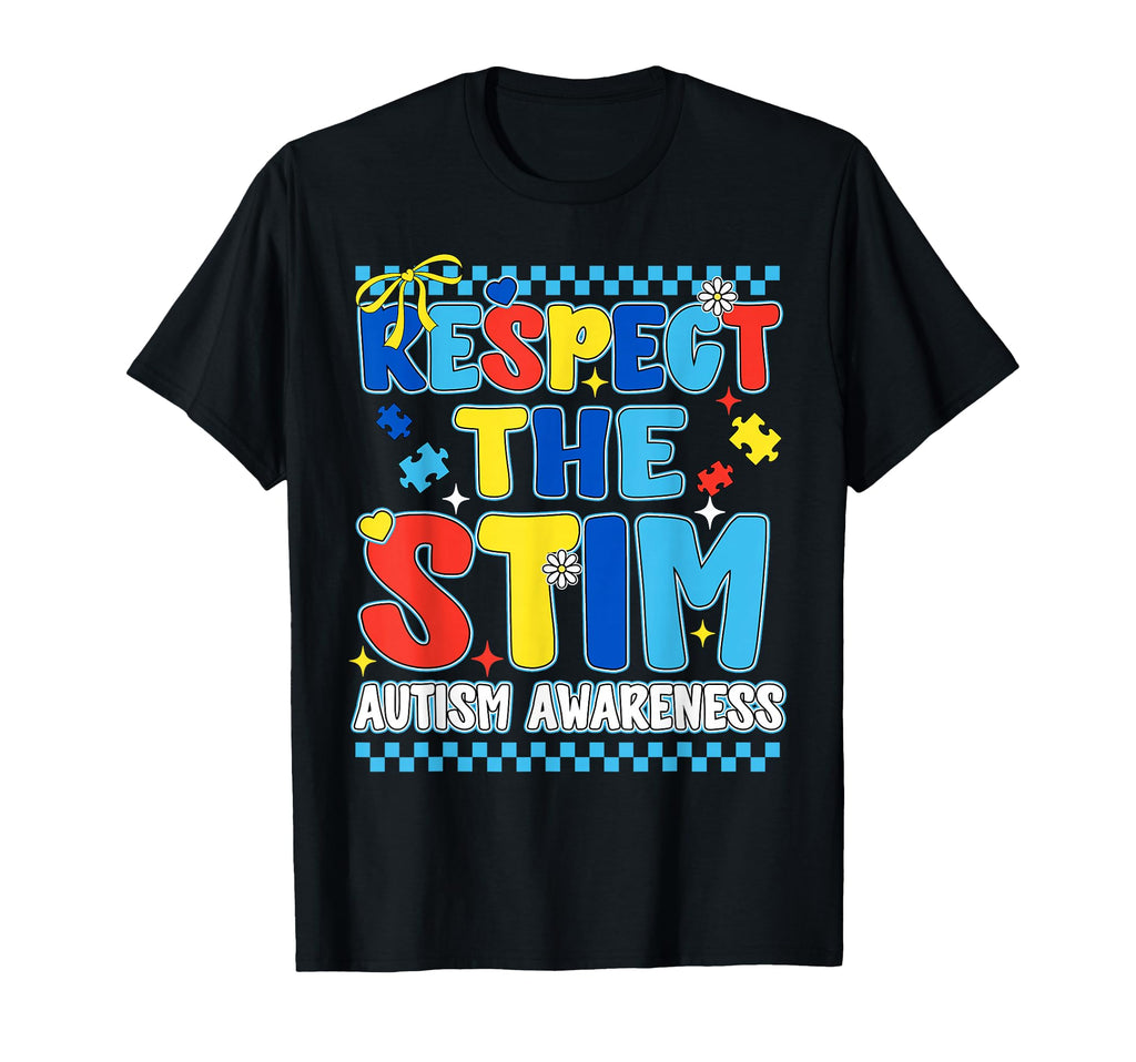 Respect Stim Special Education T-Shirt - Custom Art Print for Adults - T-Shirt, Sweatshirt, Hoodie