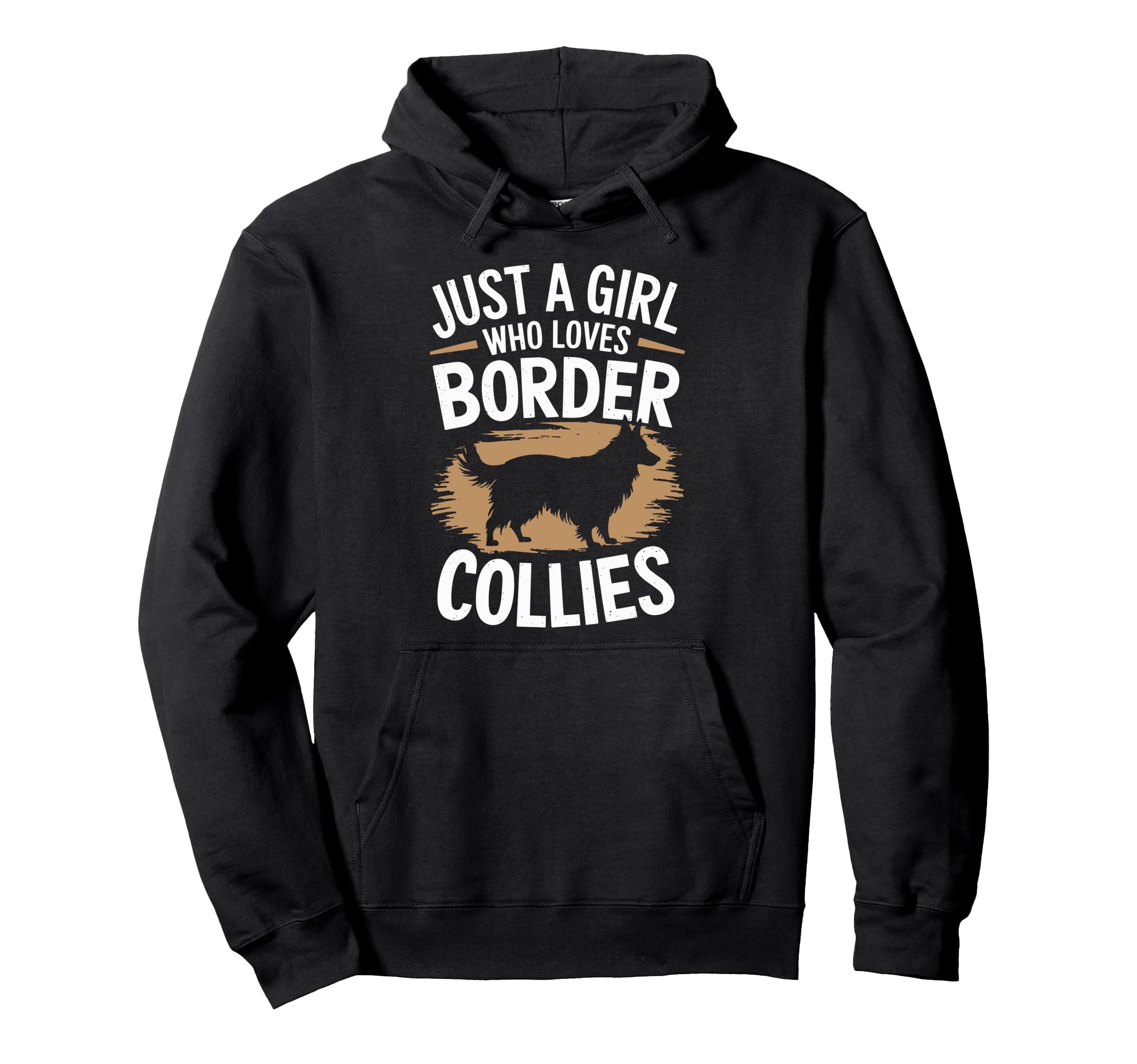 Just Who Loves Border Collies Hoodie - Aesthetic Graphic Unisex - T-Shirt, Sweatshirt, Hoodie