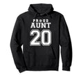 Number 20 Custom Proud Soccer Futbol Hoodie - Trendy Graphic for Adults - T-Shirt, Sweatshirt, Hoodie