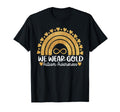 We Wear Gold Autism Awareness T-Shirt - Casual Everyday Wear for Adults - T-Shirt, Sweatshirt, Hoodie