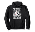My Favorite Players Call Me Grandpa Hoodie - Novelty Apparel Men Women - T-Shirt, Sweatshirt, Hoodie