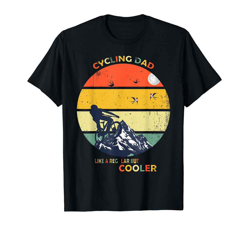 Cycling Dad Bicycling Bikers Bicycle T-Shirt - Trendy Graphic Men Women - T-Shirt, Sweatshirt, Hoodie