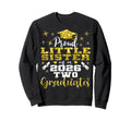 Proud Little Sister Two 2026 Sweatshirt - Streetwear Style Unisex - T-Shirt, Sweatshirt, Hoodie