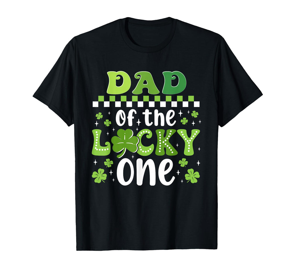 Dad Lucky One First Birthday St T-Shirt - Custom Art Print Men Women - T-Shirt, Sweatshirt, Hoodie