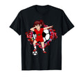 Dabbing Soccer Morocco Jersey Floral T-Shirt - Aesthetic Graphic Men Women - T-Shirt, Sweatshirt, Hoodie