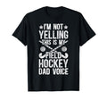 Field Hockey Dad Voice Dad Field Hockey T-Shirt - Trendy Graphic Unisex - T-Shirt, Sweatshirt, Hoodie