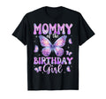 Mommy Birthday Butterfly Family Matching T-Shirt - Minimalist Print Unisex - T-Shirt, Sweatshirt, Hoodie