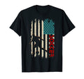 Soccer American Flag Sports Patriotic T-Shirt - Fun Novelty Design Unisex - T-Shirt, Sweatshirt, Hoodie