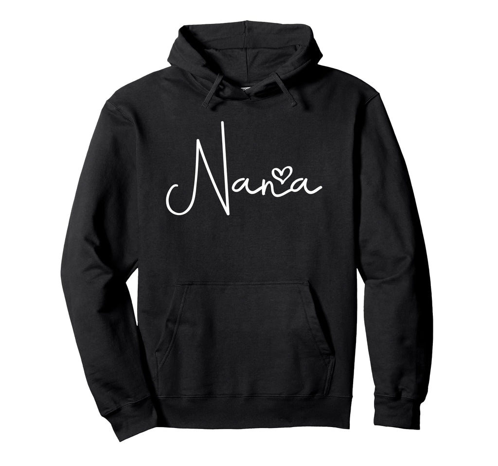 Nana Heart Minimal Grandma Sweatshirt - Trendy Graphic for Adults - T-Shirt, Sweatshirt, Hoodie