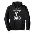 Proud Taekwondo Dad Game Day Sports Hoodie - Custom Art Print for Adults - T-Shirt, Sweatshirt, Hoodie