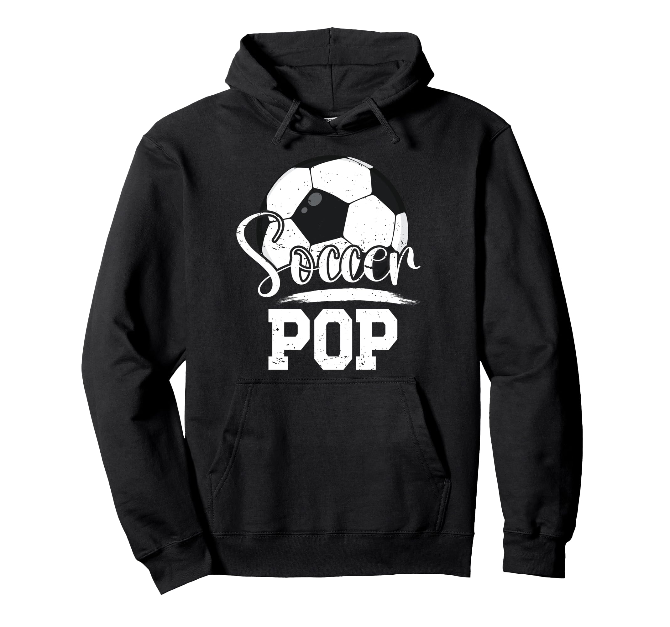 Soccer Pop Grandpa Pop Soccer Hoodie - Casual Everyday Wear Men Women - T-Shirt, Sweatshirt, Hoodie