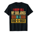 I Keep All My Dad Jokes Dad Base Father Dad T-Shirt - Trendy Graphic Unisex - T-Shirt, Sweatshirt, Hoodie