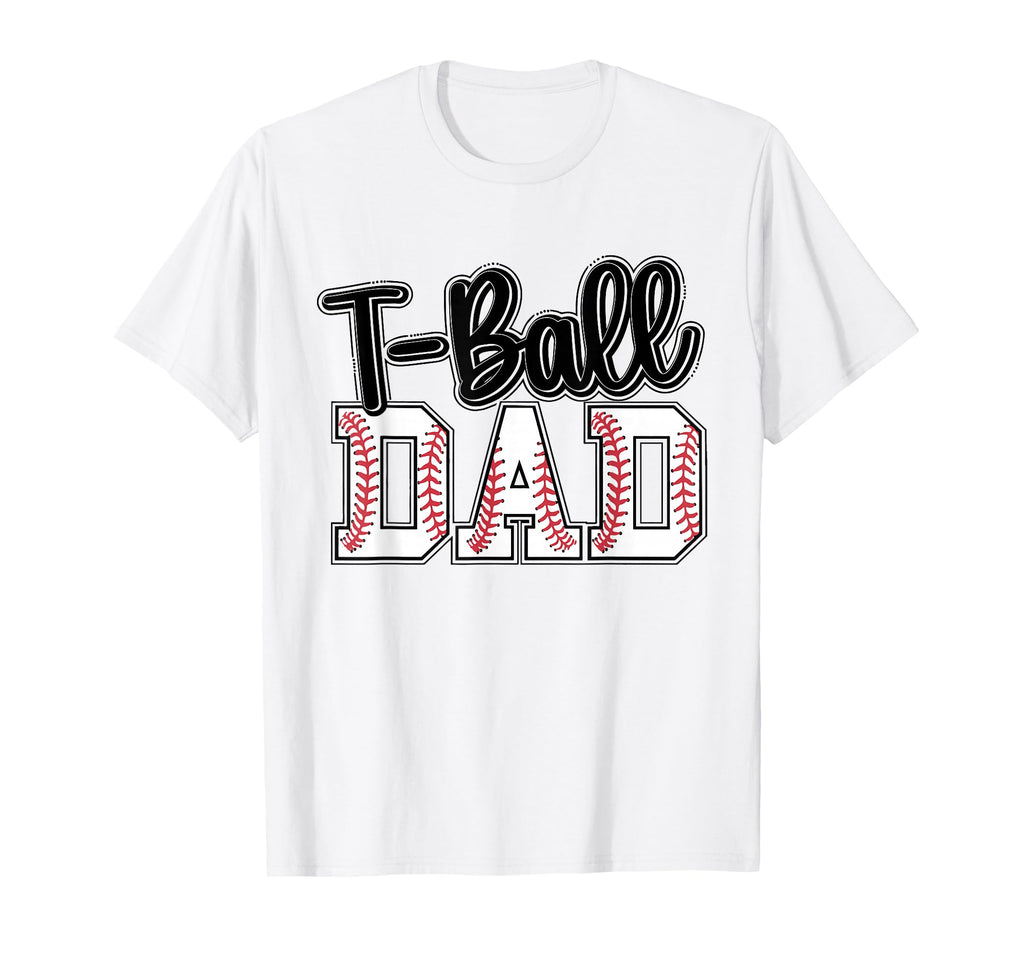 T Ball Dad Groovy Loud Daddy And T-Shirt - Minimalist Print for Adults - T-Shirt, Sweatshirt, Hoodie