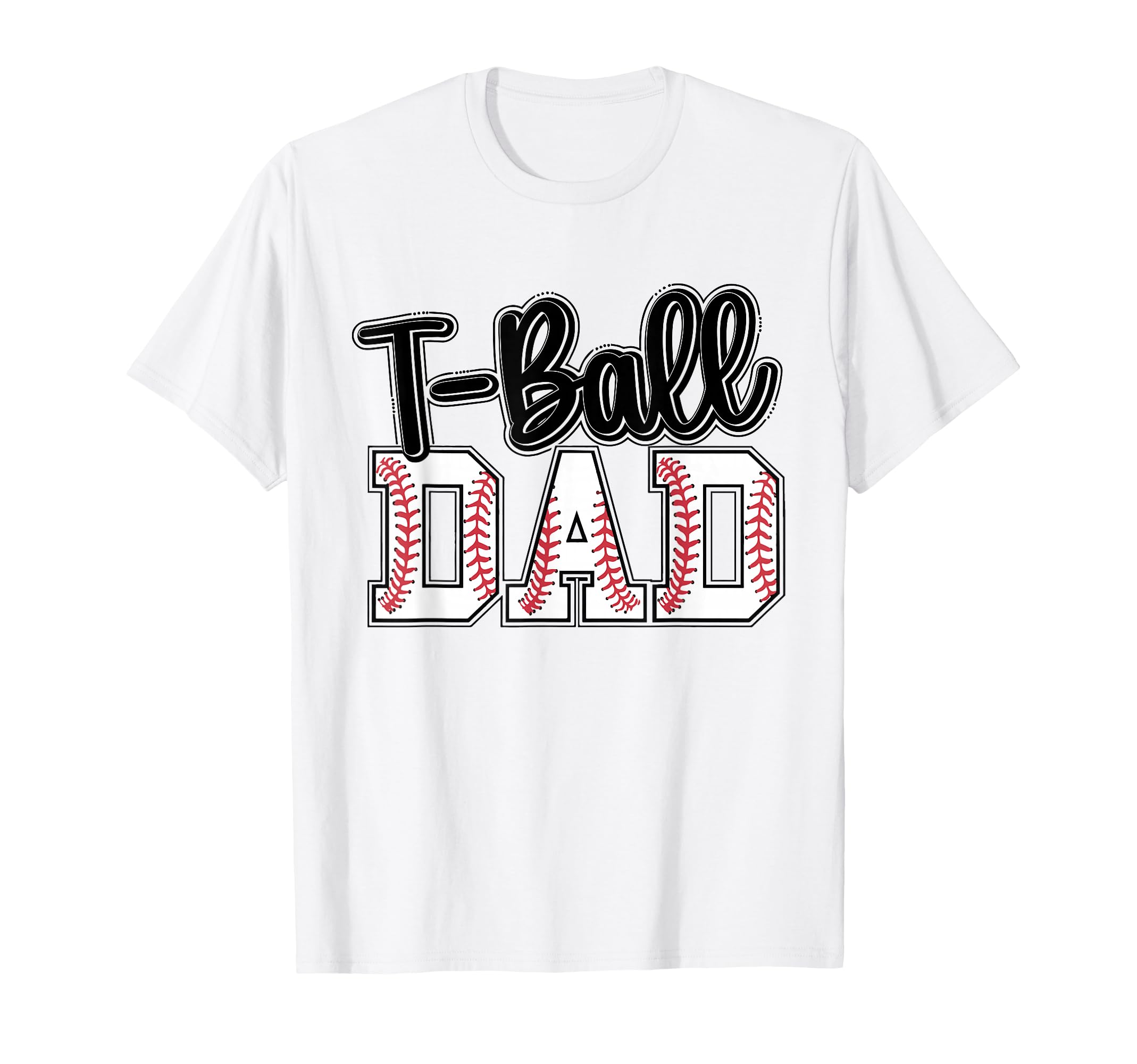 T Ball Dad Groovy Loud Daddy And T-Shirt - Minimalist Print for Adults - T-Shirt, Sweatshirt, Hoodie