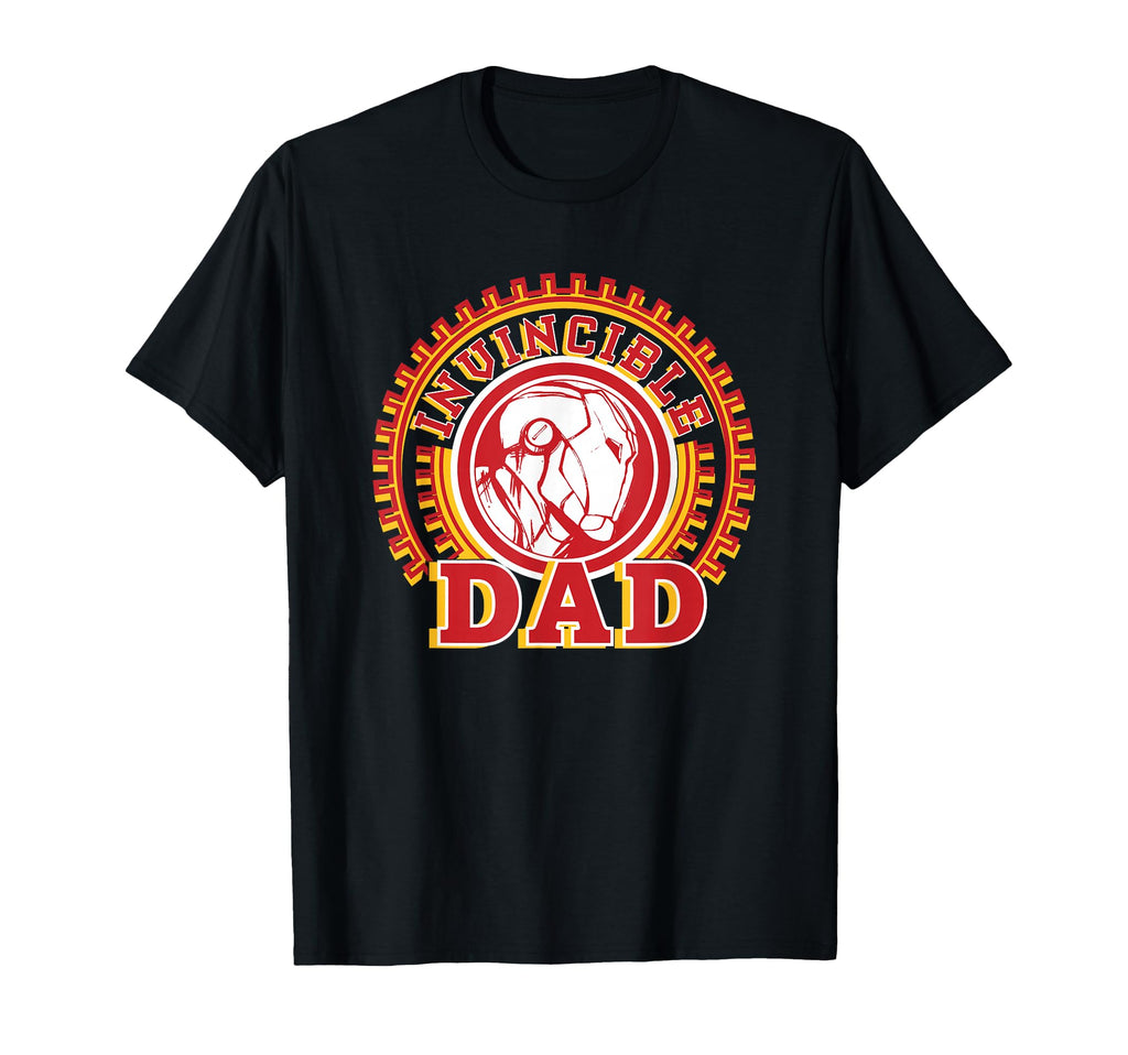 Marvel Iron Invincible Dad T-Shirt - Casual Everyday Wear for Adults - T-Shirt, Sweatshirt, Hoodie