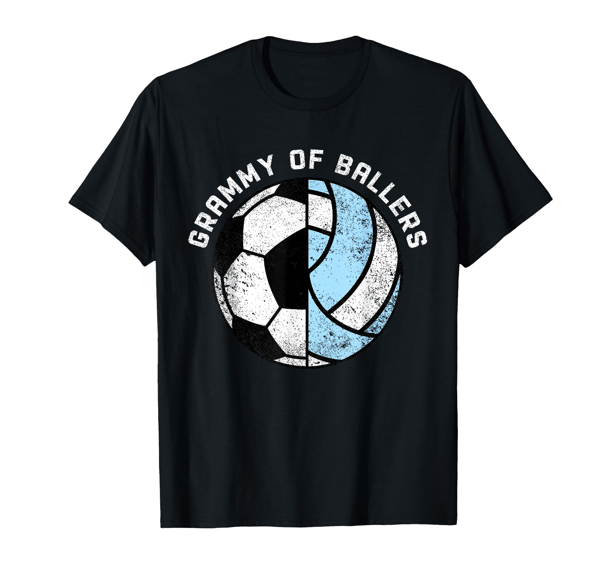 Grammy Ballers Funny Soccer Volleyball T-Shirt - Graphic Print Unisex - T-Shirt, Sweatshirt, Hoodie