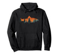 Trout Fly Fishing Nature Outdoor Hoodie - Minimalist Print Unisex - T-Shirt, Sweatshirt, Hoodie
