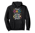 Proud Dad Class 2026 College Hoodie - Aesthetic Graphic for Adults - T-Shirt, Sweatshirt, Hoodie