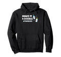 Father Twins Make It Doble Funny Twin Dad Hoodie - Graphic Print Men Women - T-Shirt, Sweatshirt, Hoodie