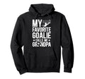 Proud Soccer Goalie Grandpa Soccer Keeper Hoodie - Custom Art Print Unisex - T-Shirt, Sweatshirt, Hoodie