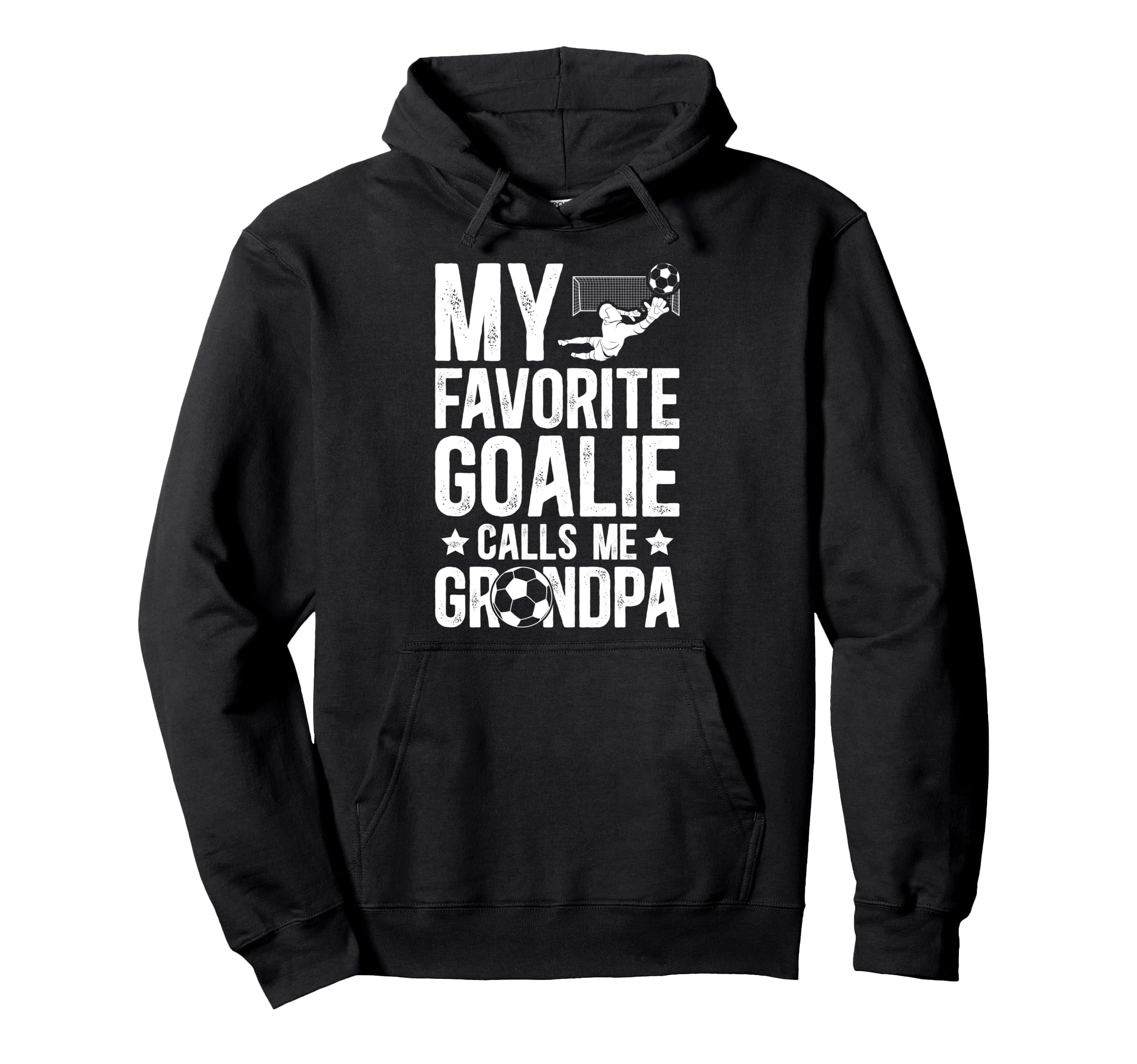 Proud Soccer Goalie Grandpa Soccer Keeper Hoodie - Custom Art Print Unisex - T-Shirt, Sweatshirt, Hoodie