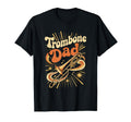 Trombone Dad Jazz Band Music Father T-Shirt - Graphic Print Men Women - T-Shirt, Sweatshirt, Hoodie