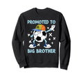 Promoted To Big Brother Soccer Sweatshirt - Aesthetic Graphic for Adults - T-Shirt, Sweatshirt, Hoodie