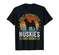 Huskies And Books Husky Mom Husky T-Shirt - Aesthetic Graphic Men Women - T-Shirt, Sweatshirt, Hoodie
