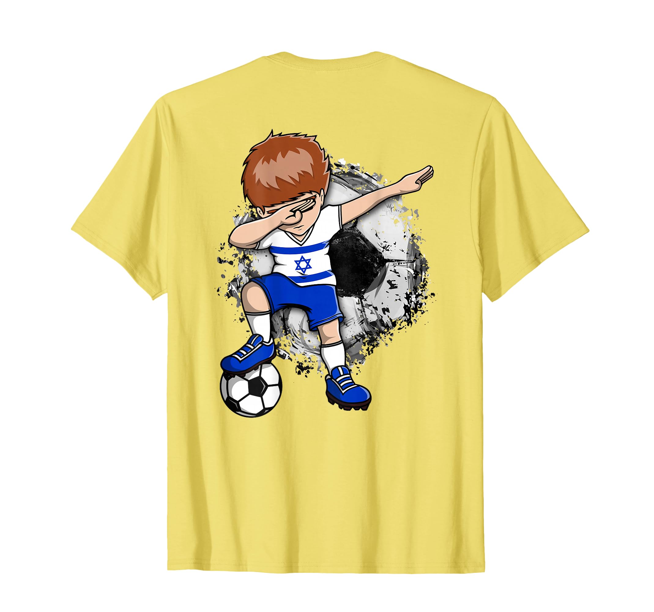Dabbing Soccer Israel Jersey Israeli T-Shirt - Graphic Print Unisex - T-Shirt, Sweatshirt, Hoodie