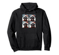 Labrador Santa Hat Black Lab Hoodie - Casual Everyday Wear Unisex - T-Shirt, Sweatshirt, Hoodie