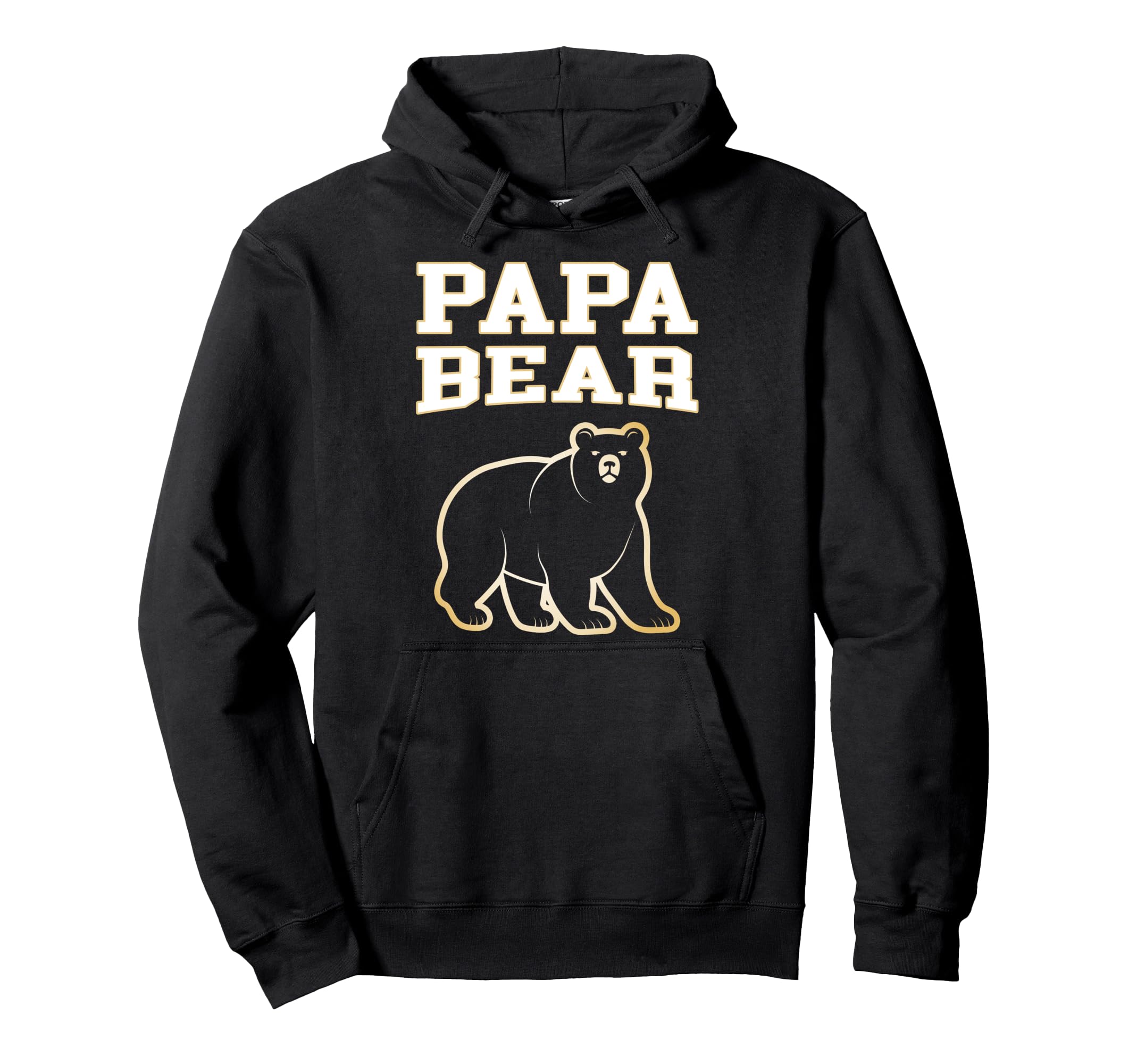 Papa Bear Funny Father Matching Family Hoodie - Aesthetic Graphic Unisex - T-Shirt, Sweatshirt, Hoodie