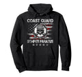 U S Coast Guard Semper Paratus Uscg Vetean Hoodie - Graphic Print Unisex - T-Shirt, Sweatshirt, Hoodie