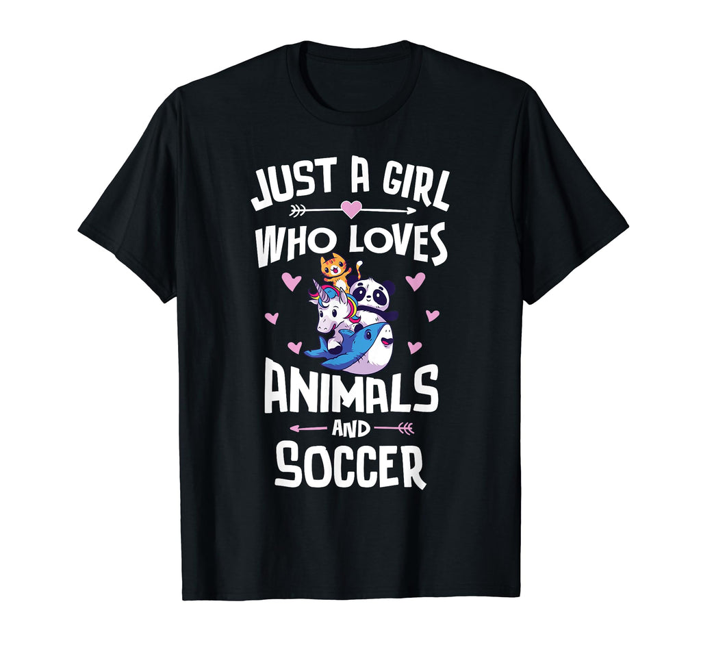 Animals And Soccer Gifts T-Shirt - Novelty Apparel Unisex - T-Shirt, Sweatshirt, Hoodie
