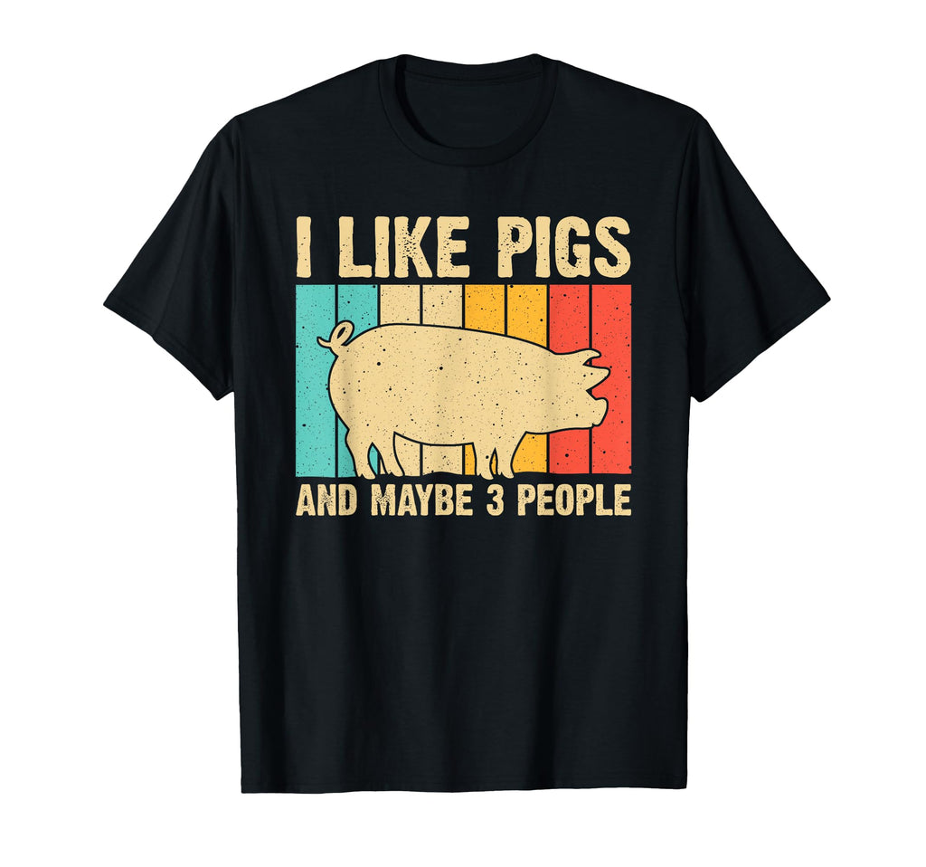 Funny Pig Farm Animal Swine Pig Lovers T-Shirt - Trendy Graphic Men Women - T-Shirt, Sweatshirt, Hoodie