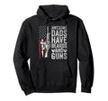 Awesome Dads Have Beards And Guns Usa Hoodie - Streetwear Style Men Women - T-Shirt, Sweatshirt, Hoodie