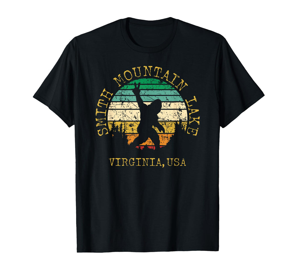 Smith Mountain Lake Virginia Sasquatch T-Shirt - Streetwear Style Unisex - T-Shirt, Sweatshirt, Hoodie