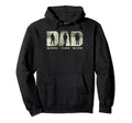 Dad Veteran Fathers Day Grandfather Hoodie - Fun Novelty Design Unisex - T-Shirt, Sweatshirt, Hoodie