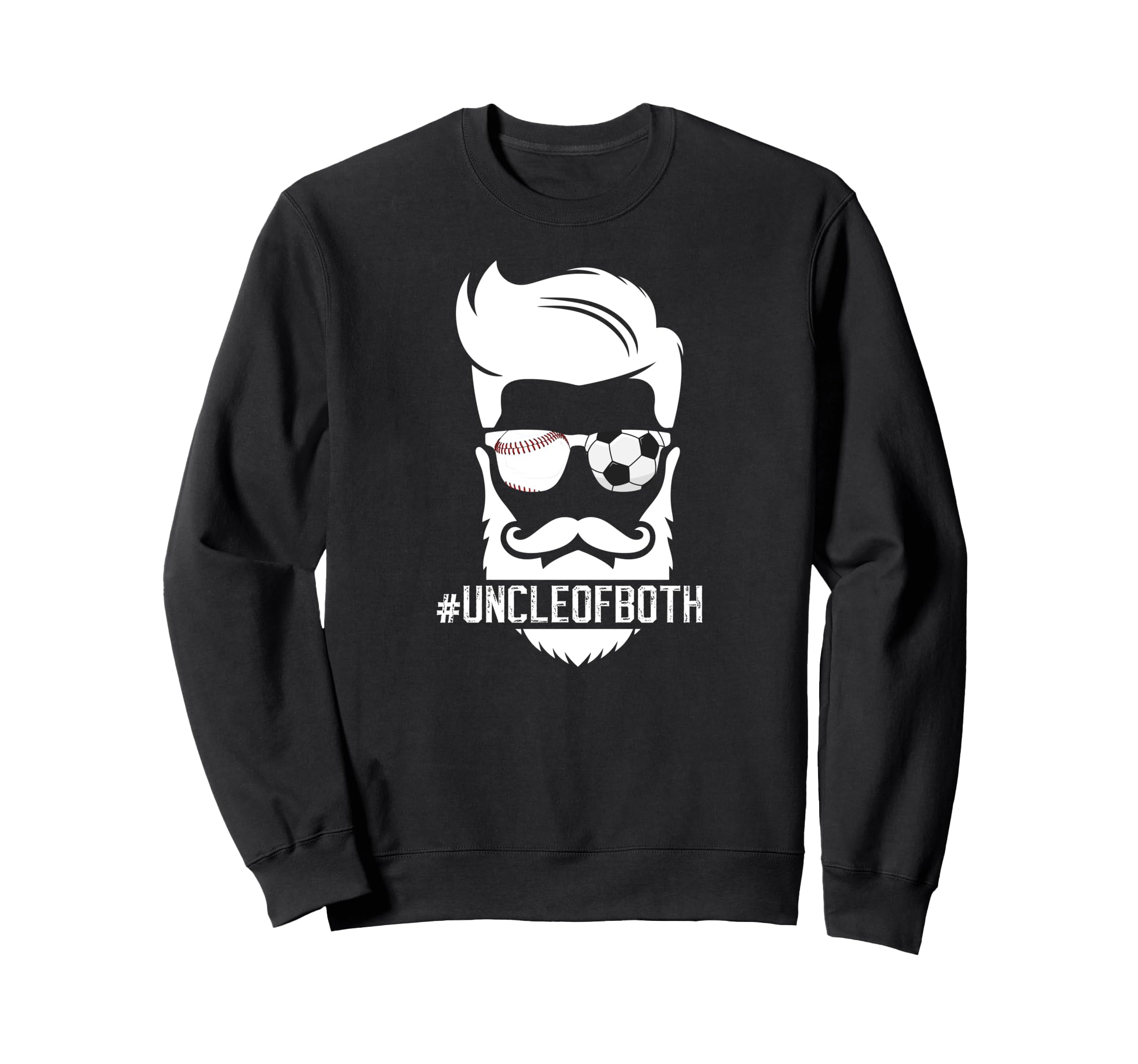 Uncle Both Baseball Soccer Uncle Sweatshirt - Streetwear Style Unisex - T-Shirt, Sweatshirt, Hoodie