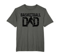 Basketball Dad Bball Player Coach Team T-Shirt - Minimalist Print Unisex - T-Shirt, Sweatshirt, Hoodie