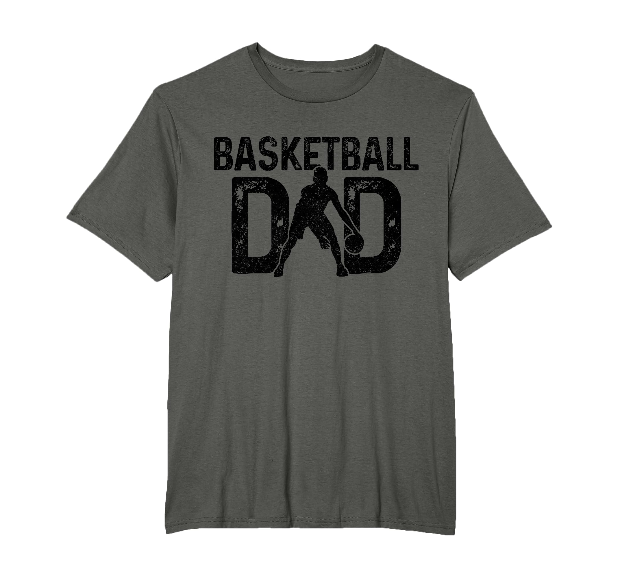 Basketball Dad Bball Player Coach Team T-Shirt - Minimalist Print Unisex - T-Shirt, Sweatshirt, Hoodie