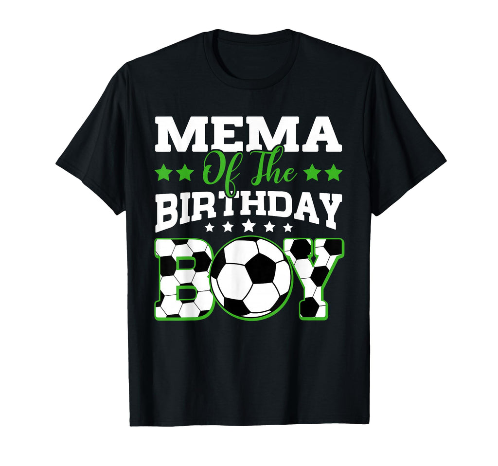 Mema Birthday Soccer Family Matching T-Shirt - Graphic Print Men Women - T-Shirt, Sweatshirt, Hoodie