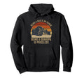 Being Dad Is Honor Being Grandpa Hoodie - Fun Novelty Design Men Women - T-Shirt, Sweatshirt, Hoodie